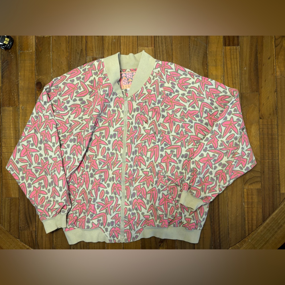 Bomber jacket vintage size Medium 90s bomber jacket segrets